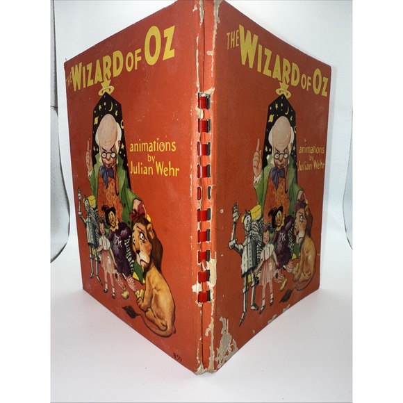 1944 The Wizard of Oz Animated Book -  Julian Wehr, L Frank Baum - Rare Vintage - Picture 3 of 6